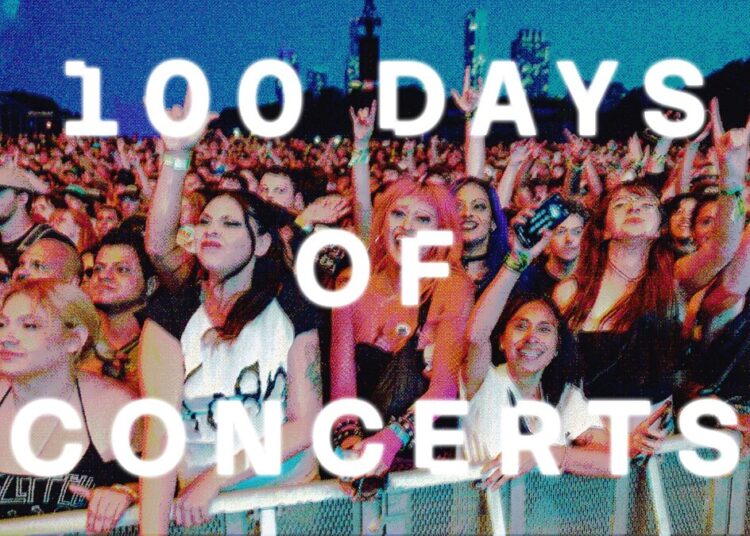 100 dias de concertos de verão