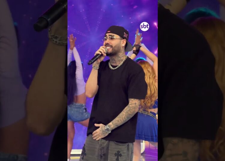 Kevinho levando a plateia ao delírio!! 😍😍😍#domingolegal #sbt #música