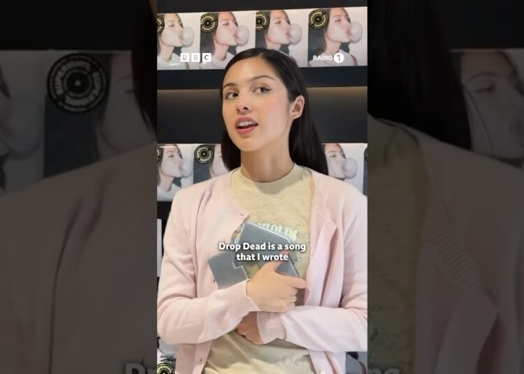 Olivia Rodrigo’s ‘Drop Dead’ is the new number 1! #oliviarodrigo #music #pop #charts