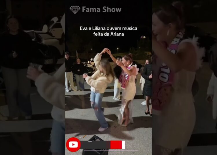 Eva e Liliana a dançar ao som da música de Ariana | Fama Show