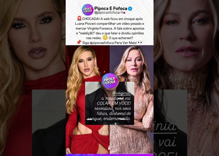 Luana Piovani Marca Virginia E Gera Polêmica Nas Redes 😳 #virginia #luanapiovani