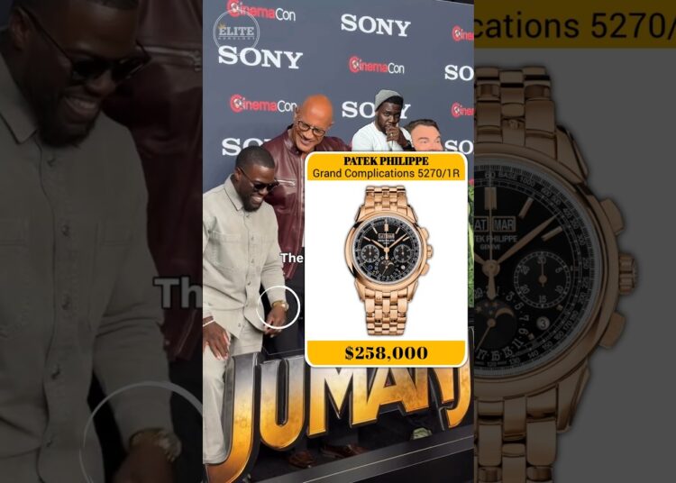 💎 The Rock & Kevin Hart Watch Flex | Jumanji Promo Luxury