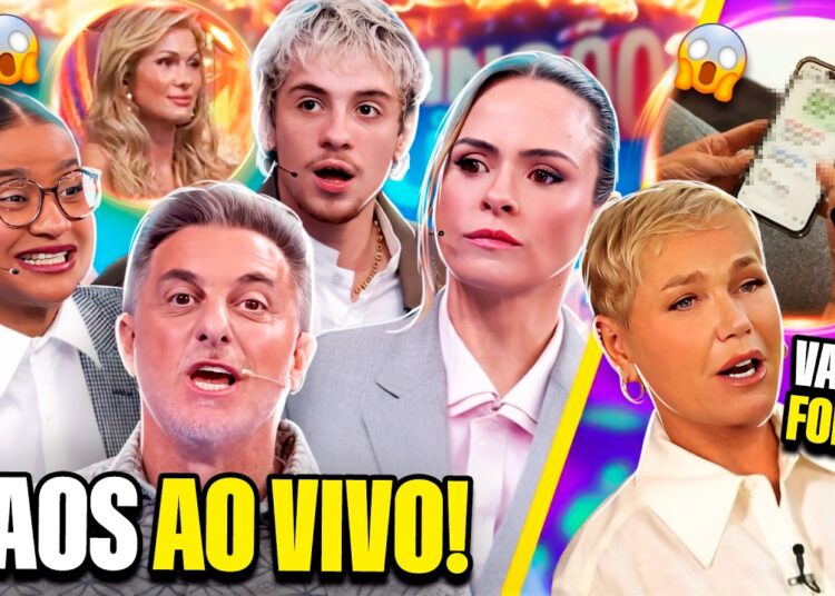 POLÊMICA NO DOMINGÃO COM ANA PAULA, JULIANO E MILENA; XUXA VAZA FOFOCA DE WHATSAPP! | Virou Festa