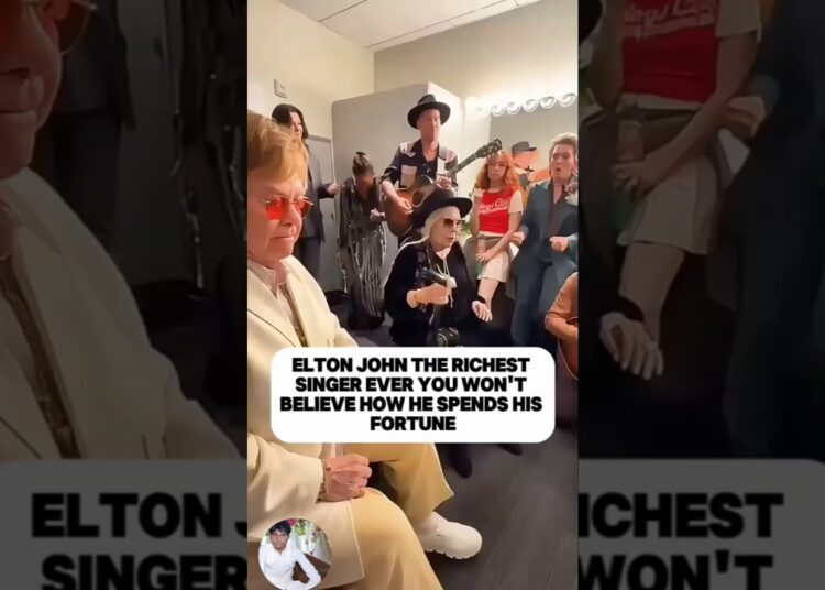 ELTON JOHN THE RICHESTSINGER EVER YOU WON’TBELIEVE HOW HE SPENDS HISFORTUNE