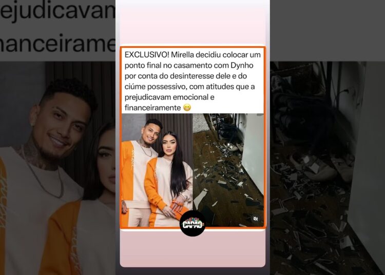 Mirella decidiu colocar um ponto final no casamento com Dynho #fofocas #noticias