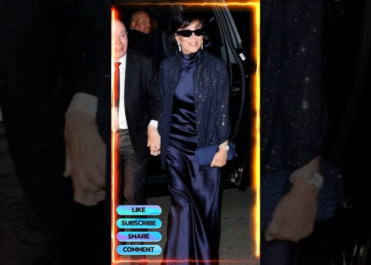 Kris Jenner Arrives in Style at Star Studded Pre Met Gala Event
