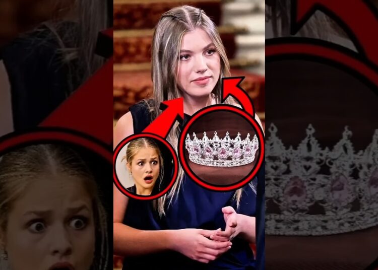 ¿La infanta Sofía quiere ser reina? 👑🤔 #shorts #infantasofía #spain #shorts #spainroyalfamily