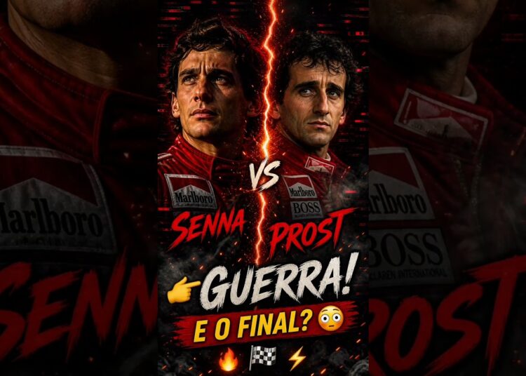 A GUERRA ENTRE SENNA E PROST TEVE UM FINAL INESPERADO! #senna #alainprost #f1