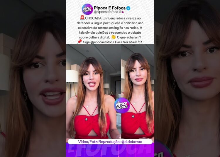 Influenciadora Critica Uso Do Inglês E Gera Debate Nas Redes 😳 #fofoca