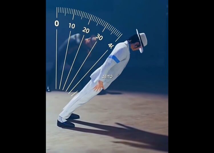O segredo da inclinação impossível do Michael Jackson