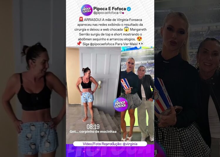 Virginia Mostra Resultado Da Cirurgia Da Mãe E Impressiona Seguidores 😳 #virginia #fofoca