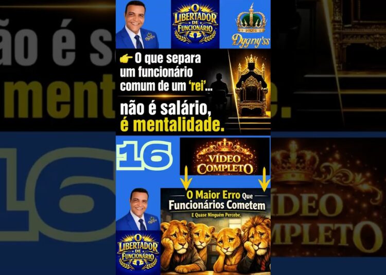 16 Funcionário na Realeza Mentalidade, Visão e Crescimento