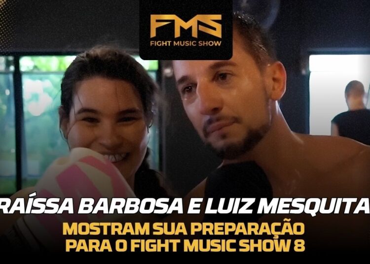 LUIZ MESQUITA e RAÍSSA BARBOSA mostram sua preparação para o FMS 8