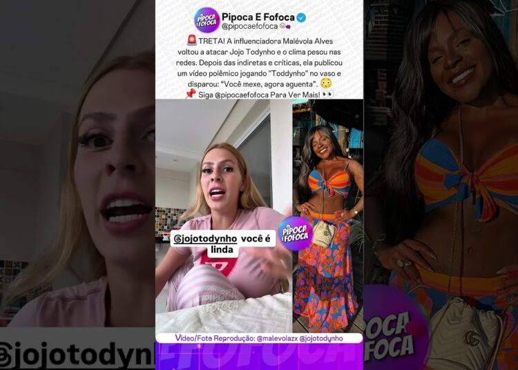 Treta Escala E Influencer Joga Toddynho No Vaso Em Resposta A Jojo 😳 #jojotodynho #malevola