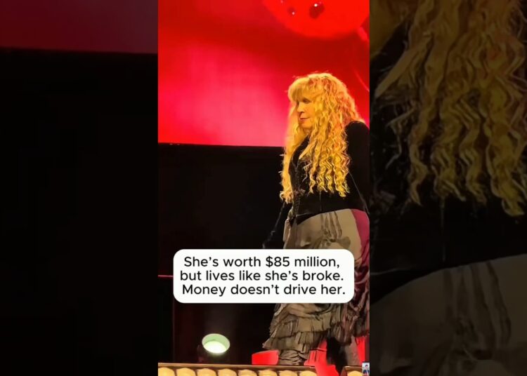 She’s worth $85 million,but lives like she’s broke.Money doesn’t drive her.
