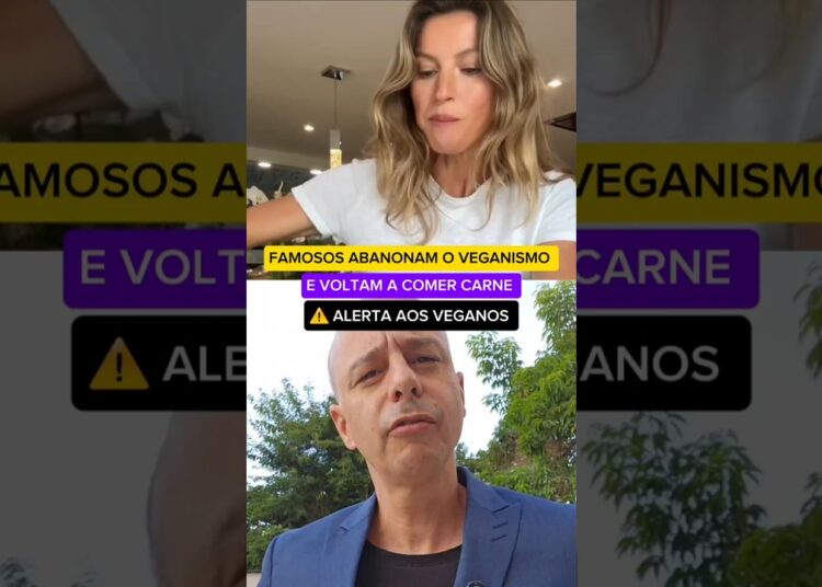 Famosos Abandonam o VEGANISMO e Voltam a Comer CARNE #saude #curiosidades #drmoacirrosa