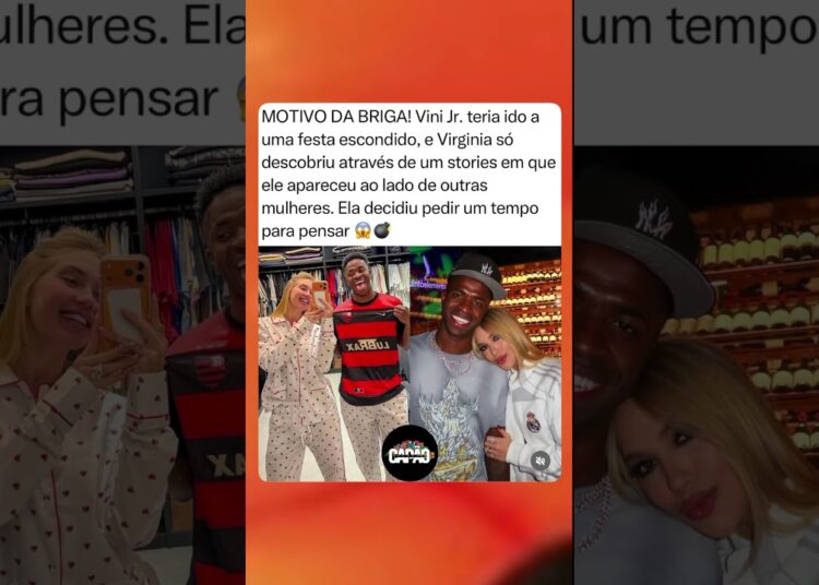 Vini Jr. e Virginia Fonseca parece atravessar um momento delicado #fofocas #noticias #fyp