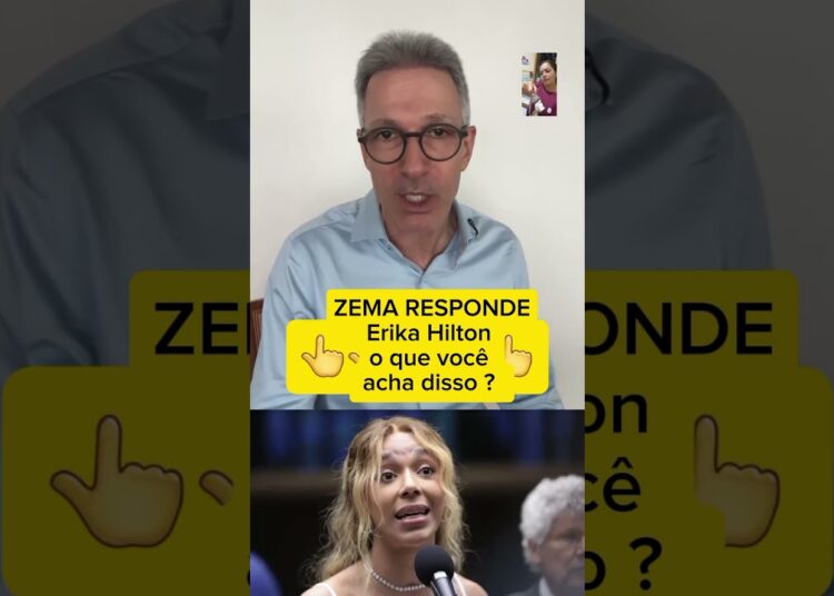ZEMA RESPONDE ERIKA HILTON: O QUE VOCÊ ACHA DISSO?