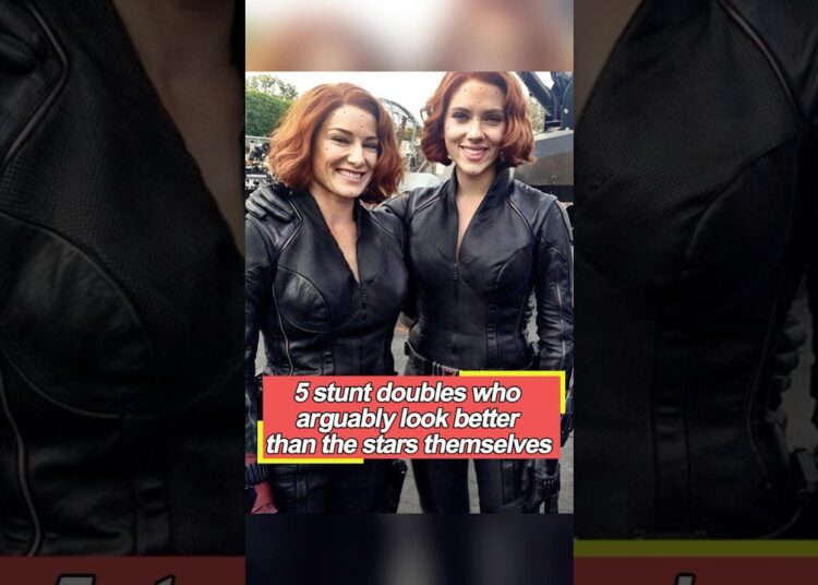 Five stunt doubles who arguably look better than the stars themselves#usa#fyp#foryou#celebrity