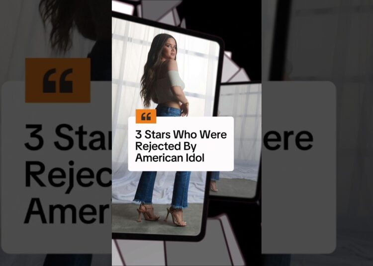 3 Stars Who Were Rejected By American Idol #celebrity #viral #news