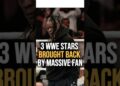 Three WWE stars who were brought back by massive fan backlash after being fired