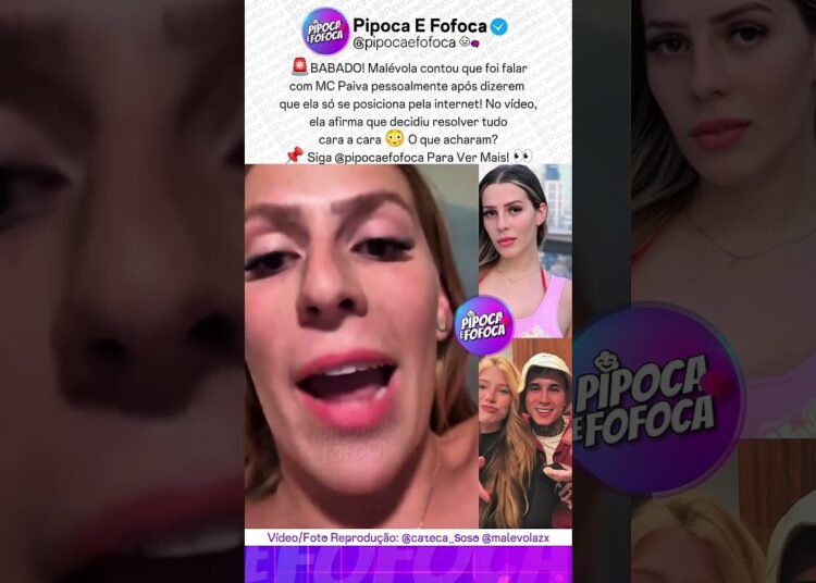 Malévola Explica Por Que Foi Falar Com MC Paiva Pessoalmente 😳 #mcpaiva #malevola