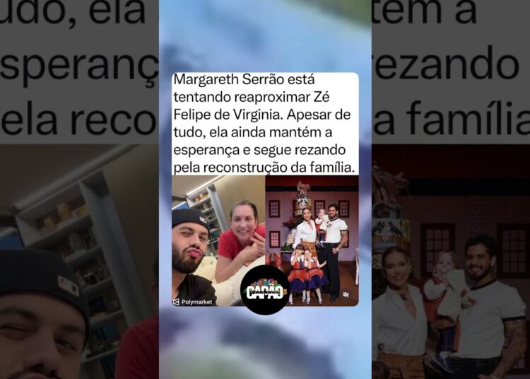 Margareth nunca escondeu quanto ama o cantor e considera como um filho #fofocas #zefelipe #noticias