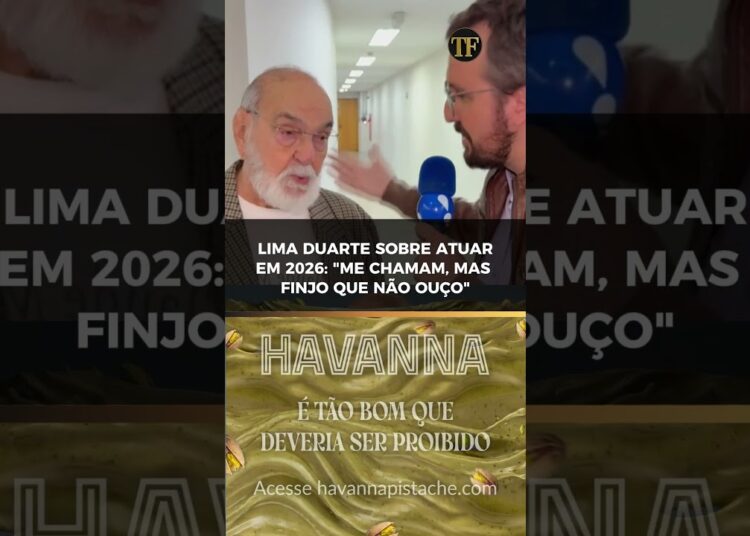 Lima Duarte nas telinhas em 2026? Ele entrega: “Me chamam, mas finjo que não ouço”