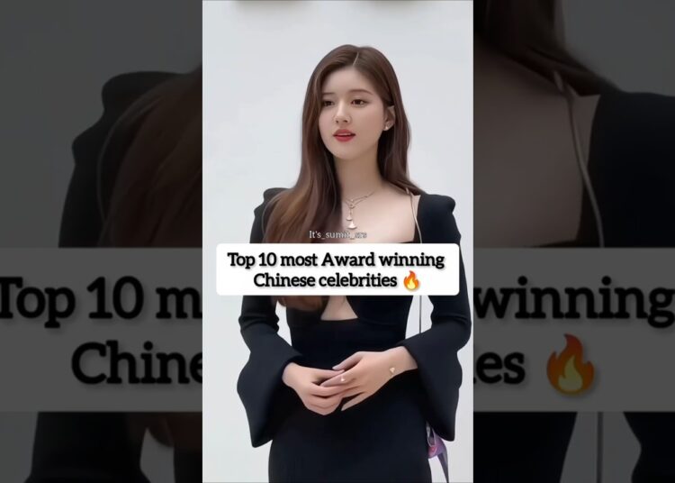 Chinese Stars With The Highest Number Of Awards ✨ #zhaolusi #xiaozhan #bailu #shorts