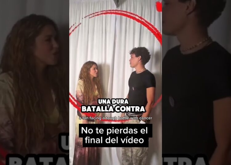 No puedo creer que Shakira hizo ESTO por un fan enfermo 😢 #momentosviral #celebrities
