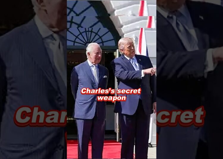Charles’s secret weapon #fyp #royal #kingcharles #trump