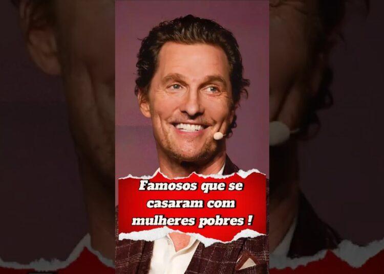 ESTRELAS QUE SE CASARAM com mulheres pobres !