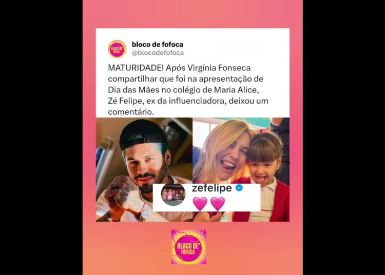 #zefelipe deixou um comentário na publicação de #virginia . #fofoca #fofocas