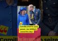Camilla tried to seize power, but William saved the day! #royal #princewilliam #camilla