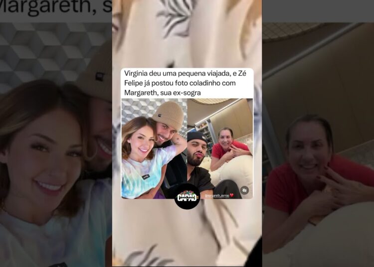 Zé Felipe posta foto na casa da Virgínia enquanto a influenciadora viaja. #fofocas #noticias
