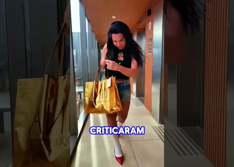 GRETCHEN APARECEU NO SHOPPING E O LOOK DEU O QUE FALAR! #fofoca #celebridades #famosos