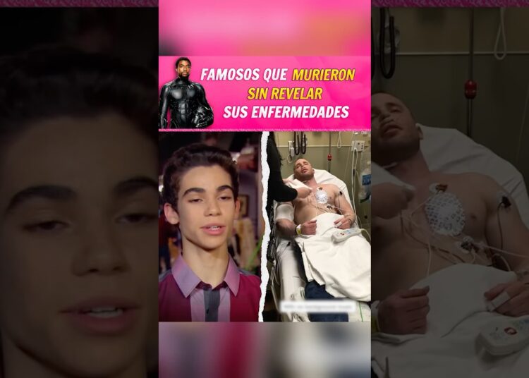 Famosos que Murieron sin Revelar sus Enfermedades             #Shorts  #ChadwickBoseman #shortvideo