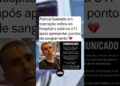 piloto de helicóptero da Polícia Militar, voltou a ser internado #fofocas #noticias #policia