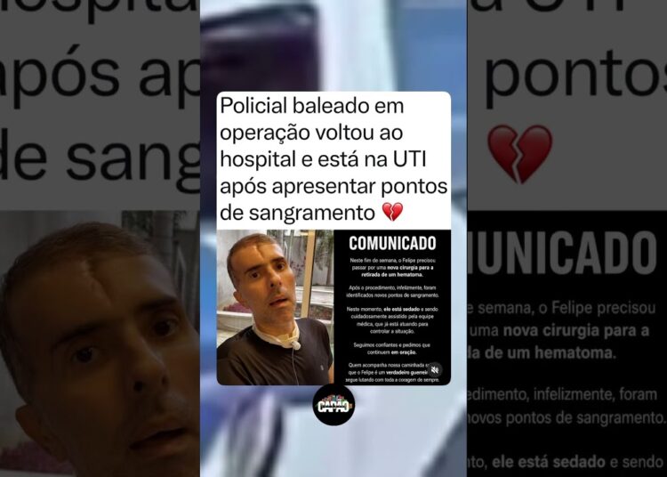 piloto de helicóptero da Polícia Militar, voltou a ser internado #fofocas #noticias #policia