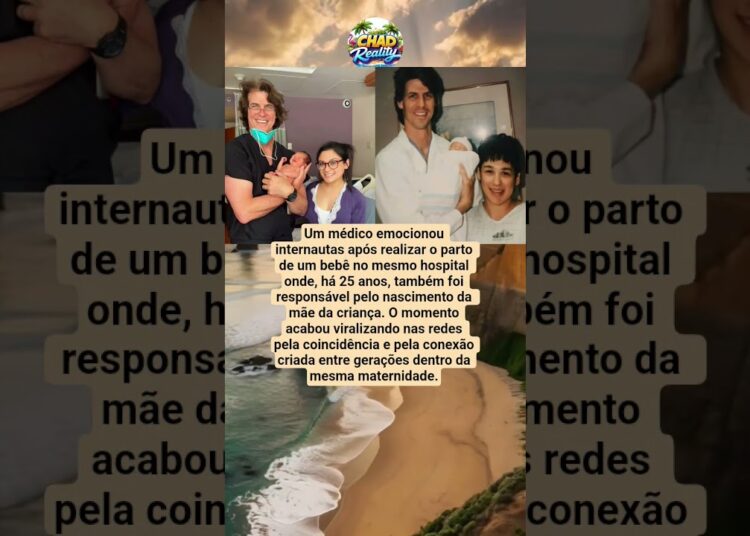 Médico faz parto de bebê 25 anos após realizar nascimento da mãe da criança