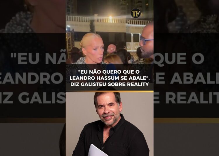Adriane Galisteu sobre estreia de Leandro Hassum como apresentador: “Projeto difícil”