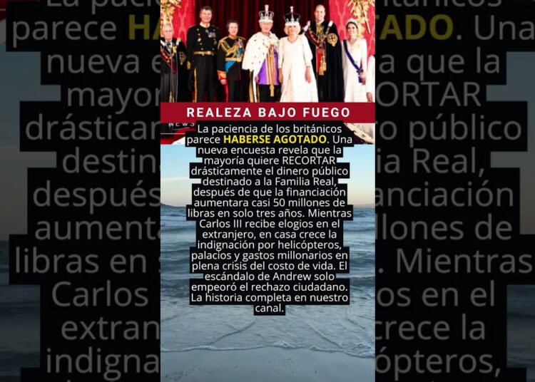 Realeza bajo fuego  #royalfamily #carlosiii #meghanmarkle #principeharry