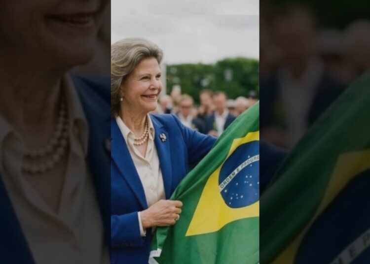 RAINHA SILVIA NO BRASIL  🇧🇷 UMA VISITA CHEIA DE EMOÇÃO #rainhas  #queensilvia #realeza