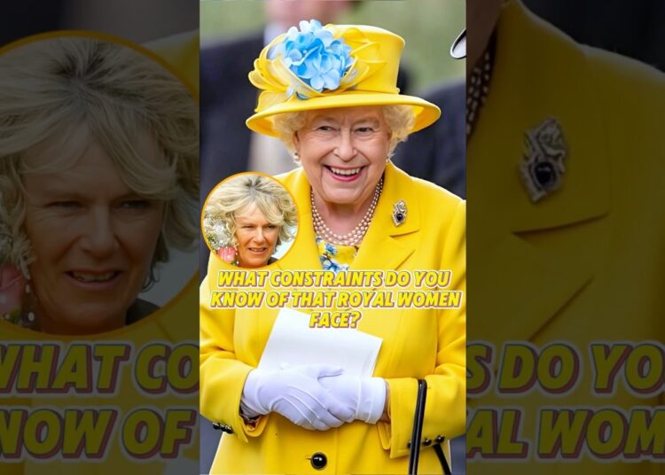 Women of the royal family have no choice. #youtube #royal