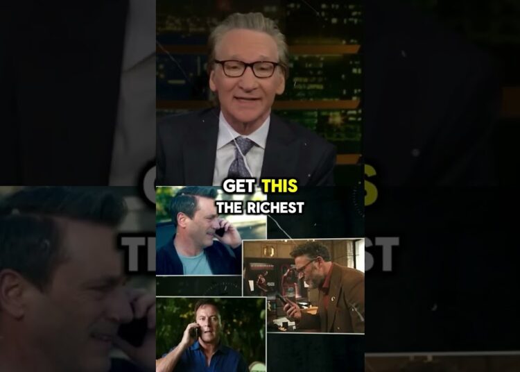 Bill Maher Says the Ultra Rich Keep Getting Richer While America Struggles