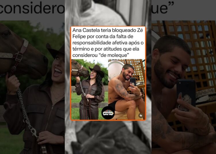 Ana Castela e Zé Felipe parece estar longe de ser dos melhores #fofocas #noticias #fyp