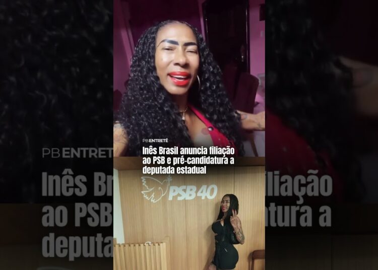 Inês Brasil anuncia filiação ao PSB e pré-candidatura a deputada estadual