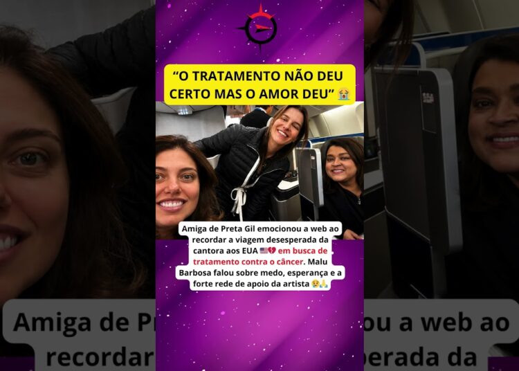 Preta Gil chorou nos EUA após notícia devastadora… mas um gesto mudou tudo 💔 “O tratamento falhou”