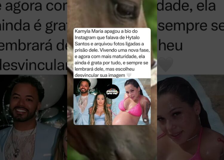 Kamyla Maria chamou atenção dos seguidores após atualizar a biografia #fofocas #noticias