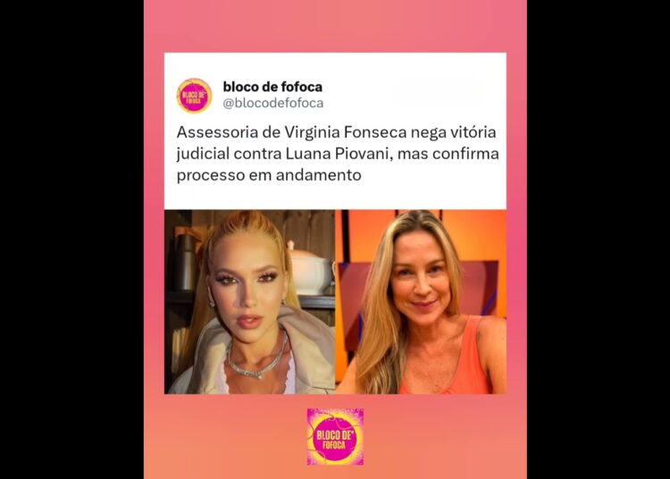 Assessoria de #virginia  nega vitória judicial contra #luanapiovani . #fofoca #fofocas